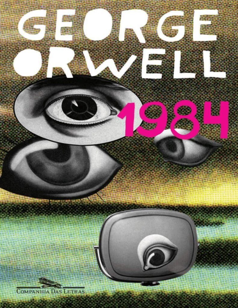 Capa do livro 1984 de George Orwell