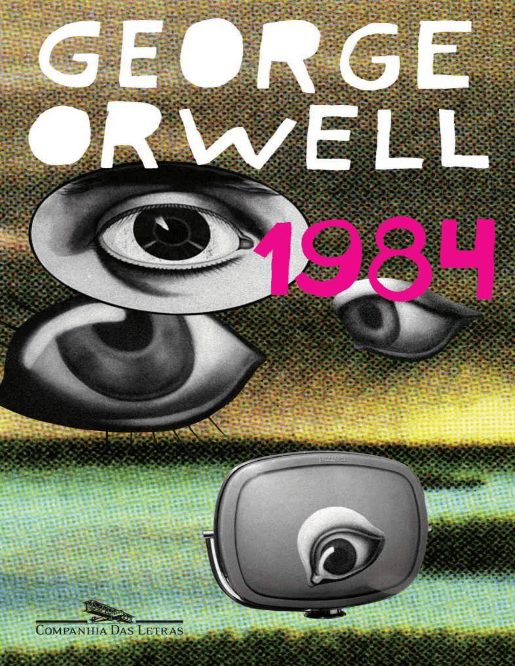 Capa do livro 1984 de George Orwell